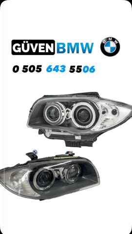 e87 çıkma orjinal mercekli takım far